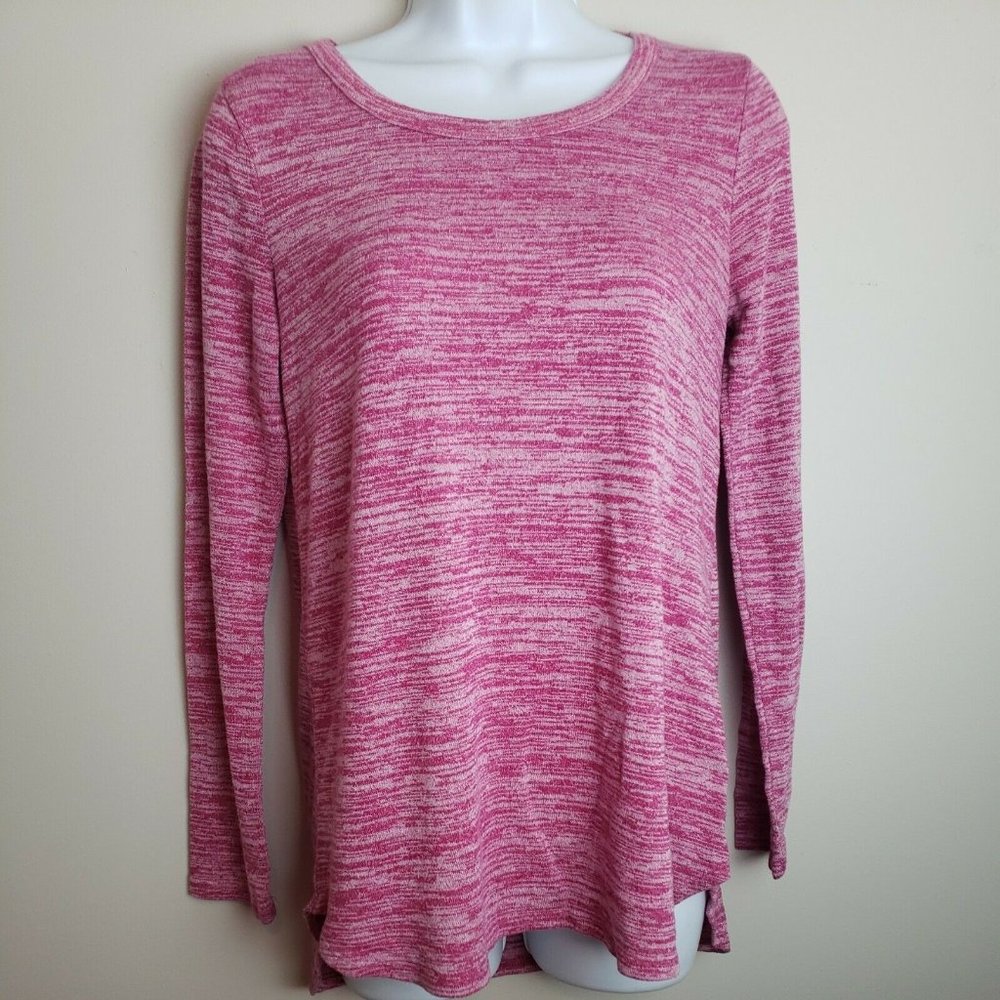 Mudd Girls Size 16 Top Shirt Long Sleeve Tee Pink